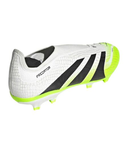 Chaussures De Foot Pour Terrain Ferme  League Homme Blanc Citron Predator
