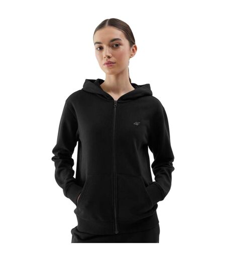 Veste À Capuche Wss24tswsf0956 Femme Noir 4F