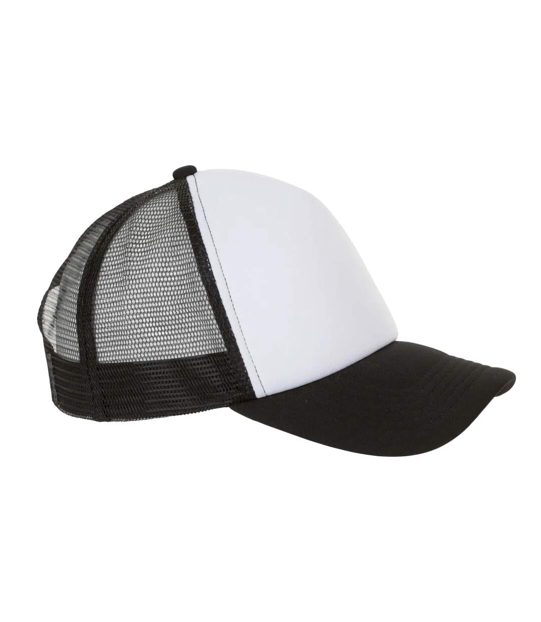 Casquette De Baseball Bubble Blanc Noir SOLS-3