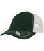 Casquette trucker rapper vert bouteille / blanc Atlantis-1