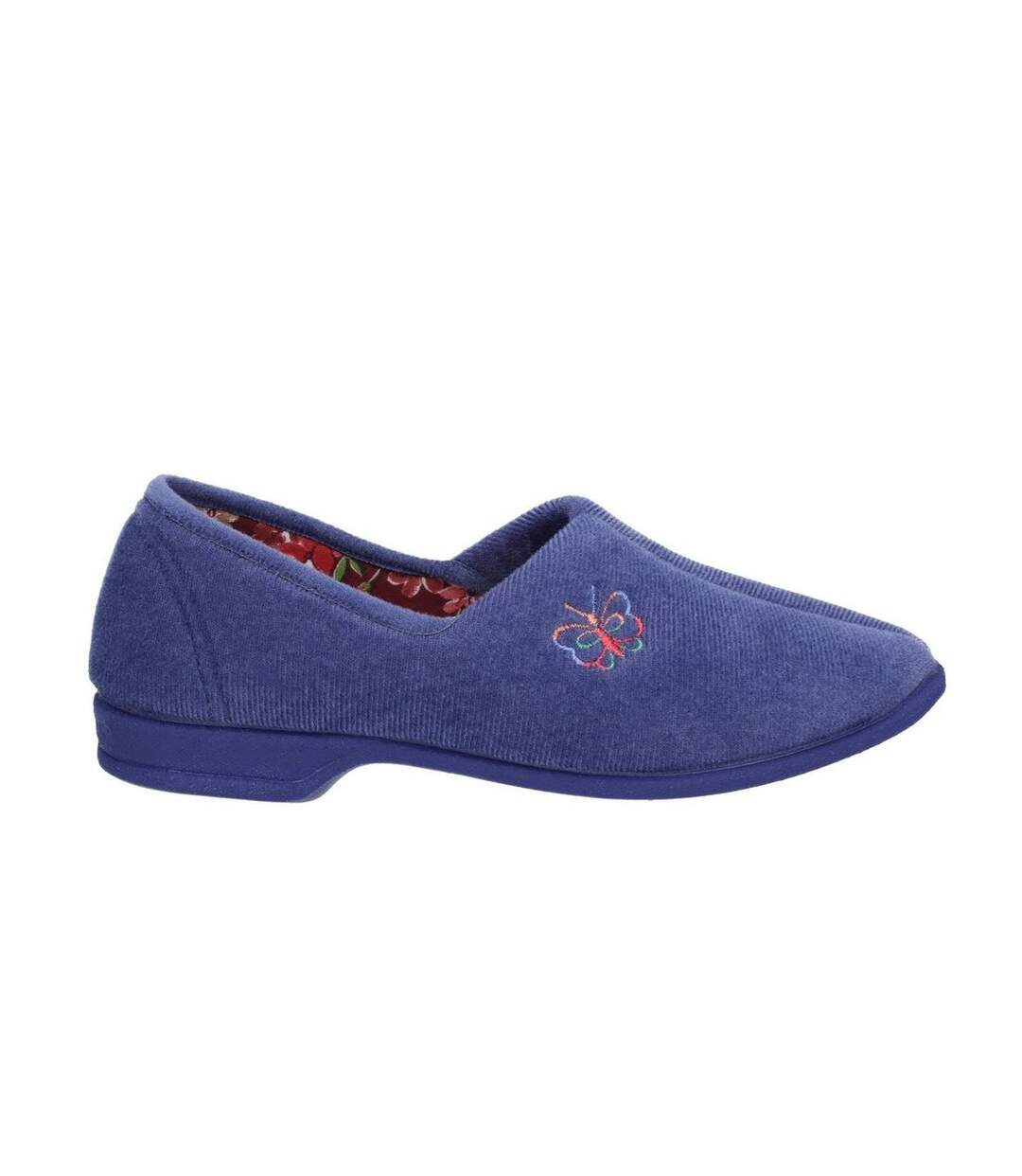 Mirak Bouquet / Ladies Slipper / Classic Womens Slippers (Blueberry) - UTFS1170-2