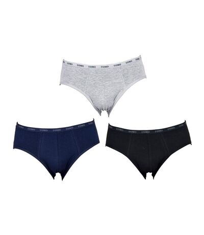 Boxer Homme Confort UOMO en Coton -Assortiment modèles photos selon arrivages- - Pack de 3