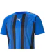 Mens Team Liga Striped T-shirt Blue Black White Puma-3