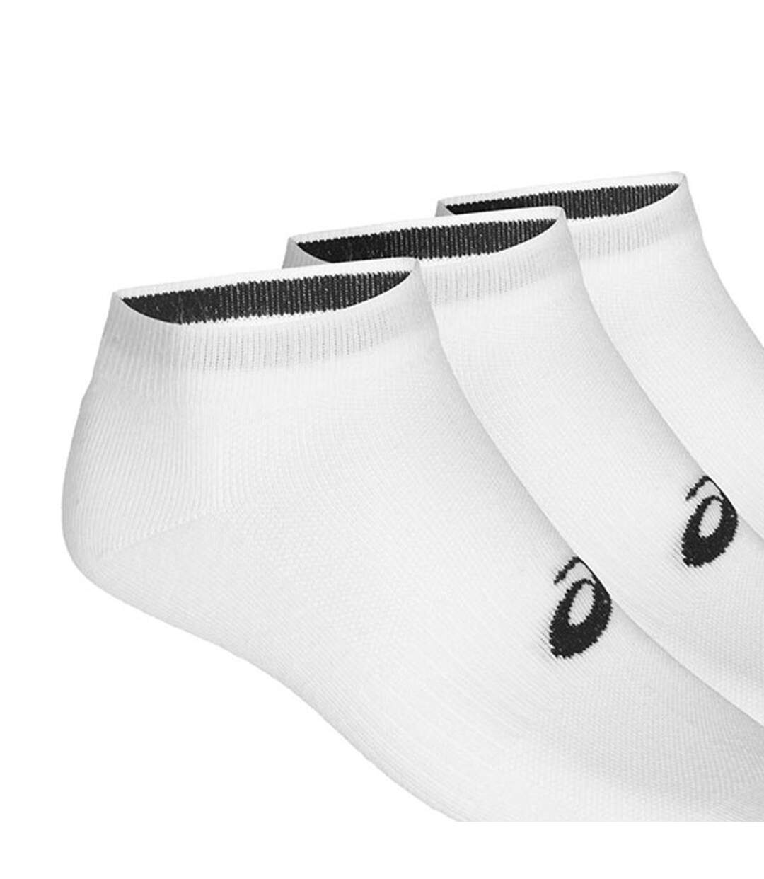 Lot De 3  Socquettes Adulte Blanc Asics-3