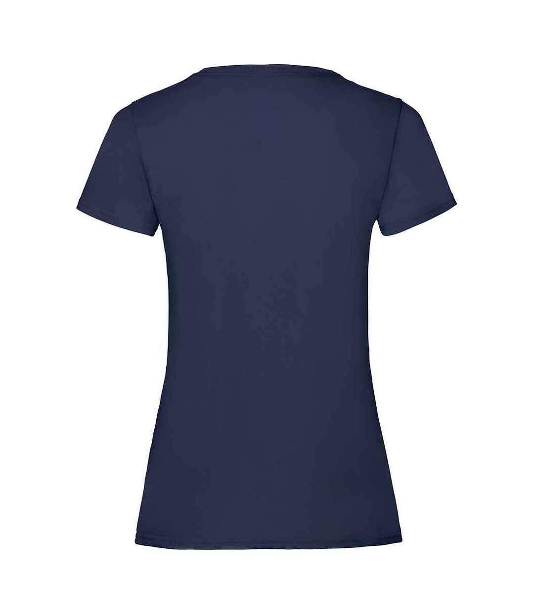 T-shirt valueweight femme bleu marine foncé Fruit of the Loom