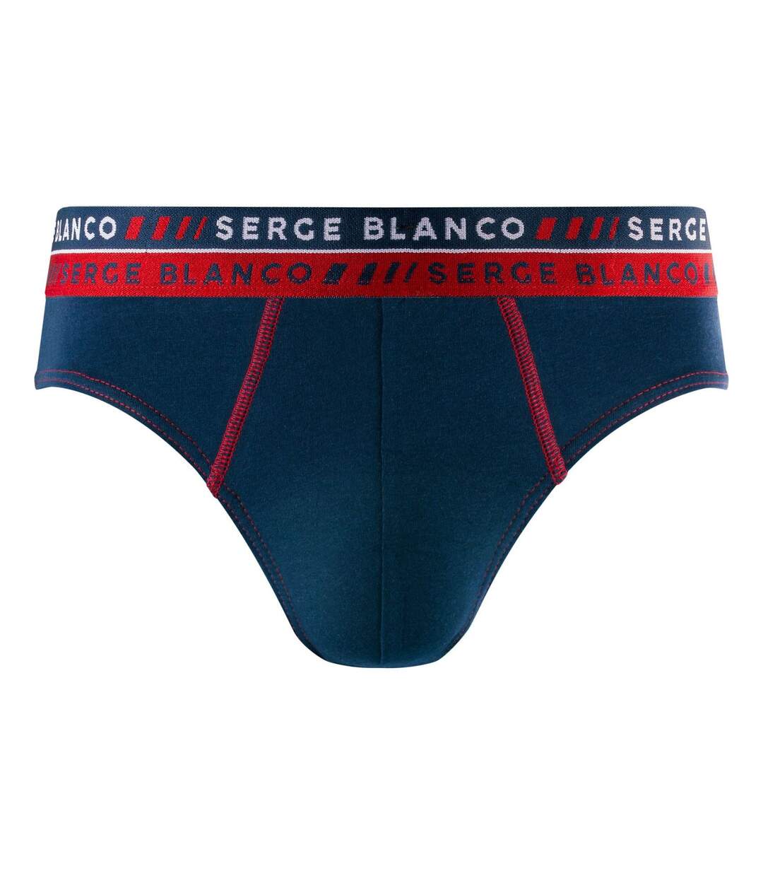 Lot de 4 slips homme en coton French Serge Blanco-5