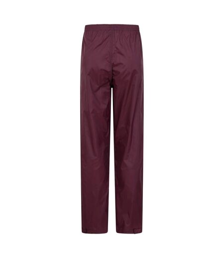 Pantalon De Pluie Pakka Femme Violet Foncé Mountain Warehouse