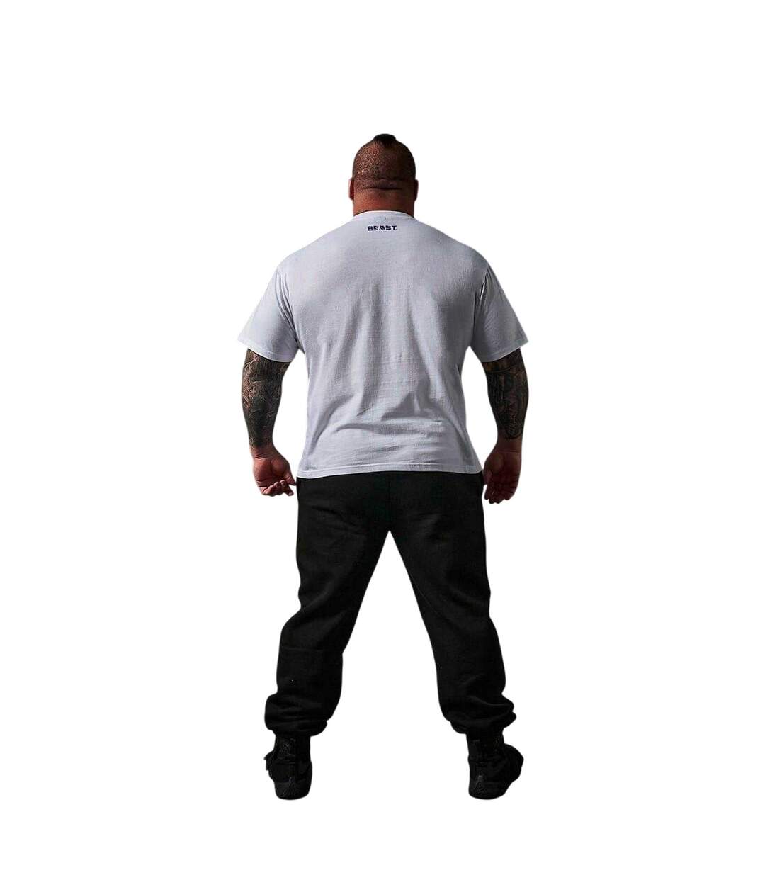 Mens Core Camo T-shirt White BEAST-3