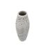 Vase Design en Résine Oblix 50cm Blanc-2