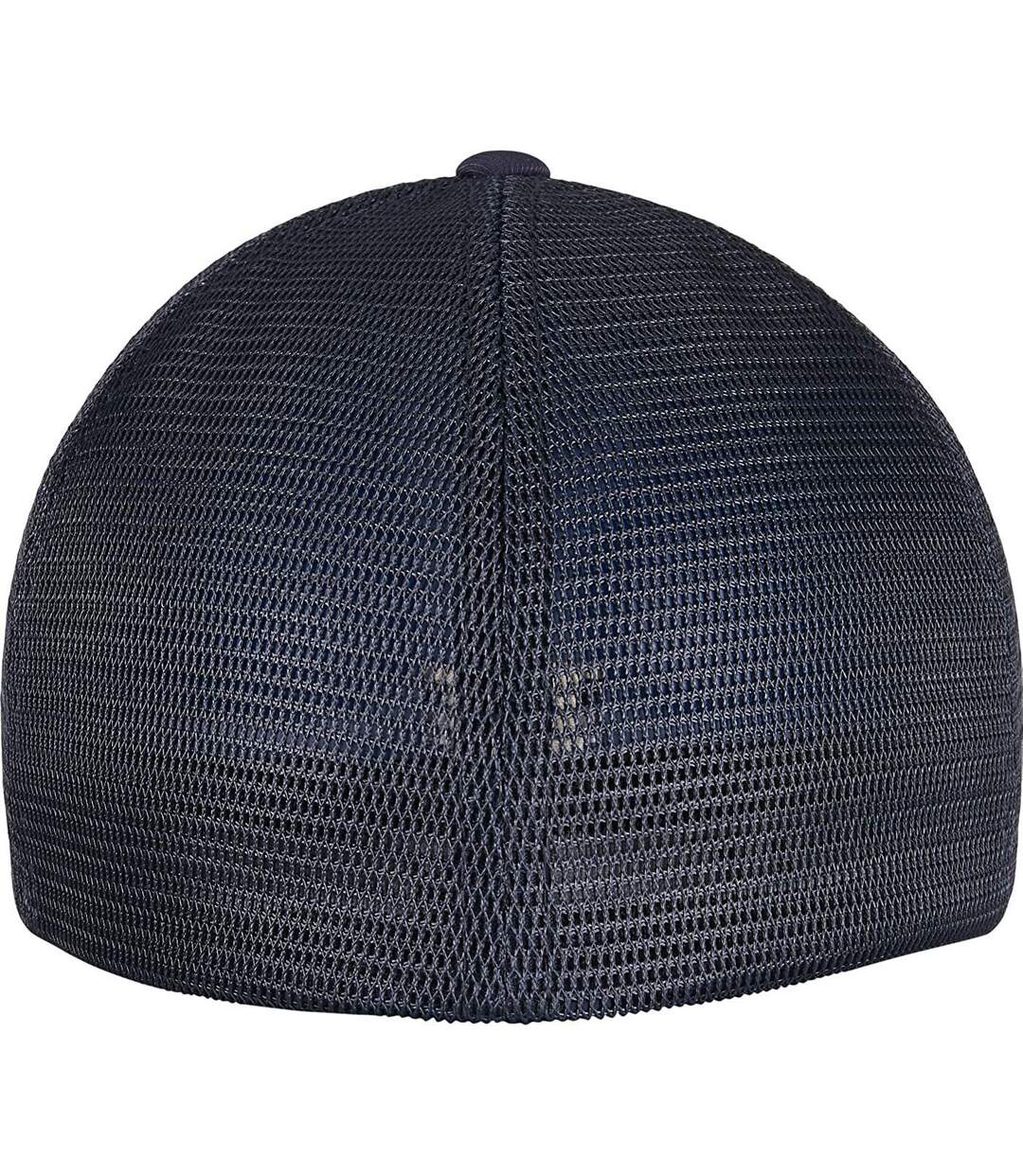 Casquette omnimesh adulte bleu marine Flexfit-2