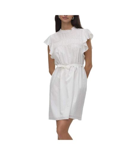 Robe blanche femme vero moda trine