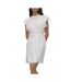Robe blanche femme vero moda trine-1