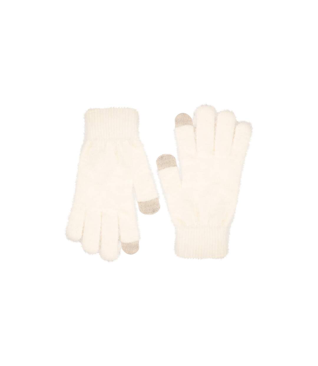 Gants femme blanc cassé Mountain Warehouse-4