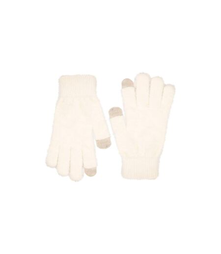 Gants femme blanc cassé Mountain Warehouse