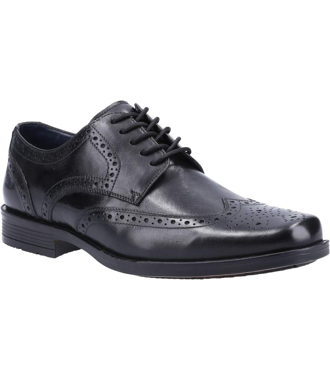 Chaussures brogues homme noir Hush Puppies-1