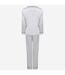 Towel City - Ensemble de pyjama long - Femme (Blanc) - UTPC4071