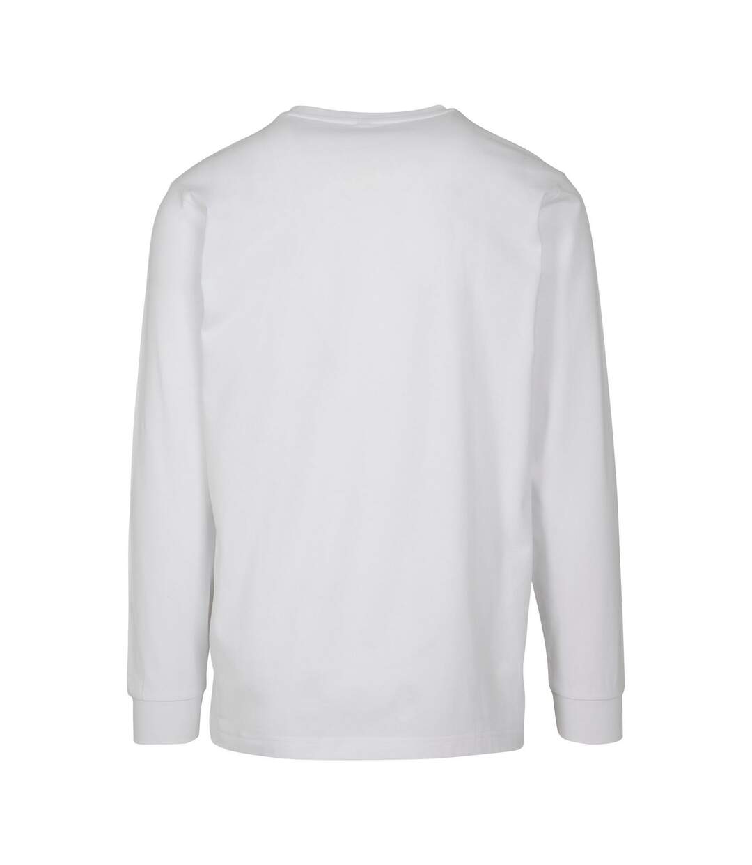 T-shirt Manches Longues Adulte Blanc Build Your Brand-2