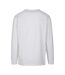 T-shirt Manches Longues Adulte Blanc Build Your Brand-2