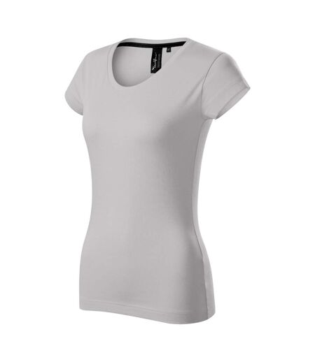 Womens/ladies Exclusive T-shirt Grey Malfini