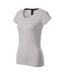 Womens/ladies Exclusive T-shirt Grey Malfini-3