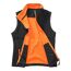 Veste sans manches core femme noir / orange Result-2