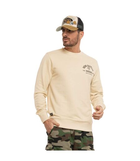 Sweat homme col rond en french terry Curve Vondutch