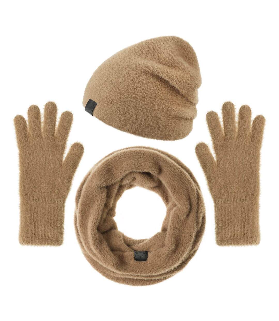 Ensemble Snood gants bonnet Etama  - Fabriqué en UE-1