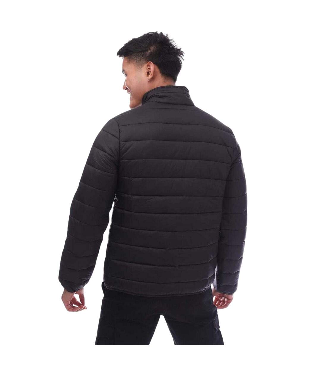 Mens Padded Jacket Black Farah-3