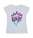 Disney - T-shirt DESCENDANTS PINK CROWN - Femme (Blanc) - UTBI17738-1