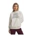 Womens/ladies Rival Fleece Relaxed Fit Sweatshirt White Under Armour-1