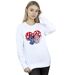 Disney Sweat Womens/Ladies Lilo & Stitch Hearts (Blanc) - UTBI22715-2