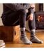 3 Pairs Mens Thin Lightweight Thermal Dress Socks for Winter-4