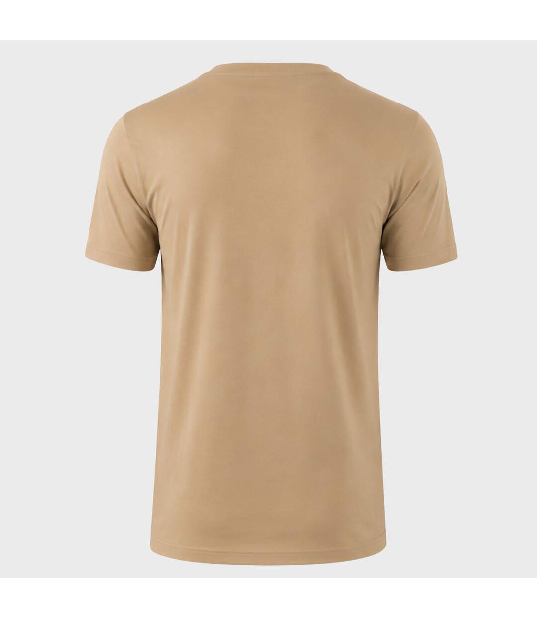 T-shirt homme uni col rond regular en coton avec logo brodé 618290 Umbro-3