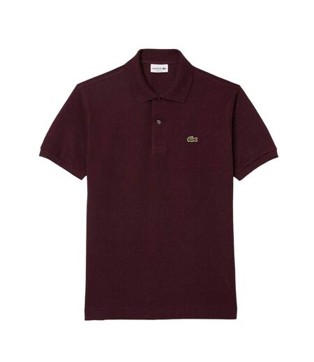 Polo Original L.12.12 Homme Rouge Bordeaux Lacoste