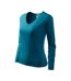 T-shirt Manches Raglan Elegance Femme Bleu Malfini-4