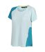 T-shirt emera femme turquoise délavé / bleu tahoe Regatta