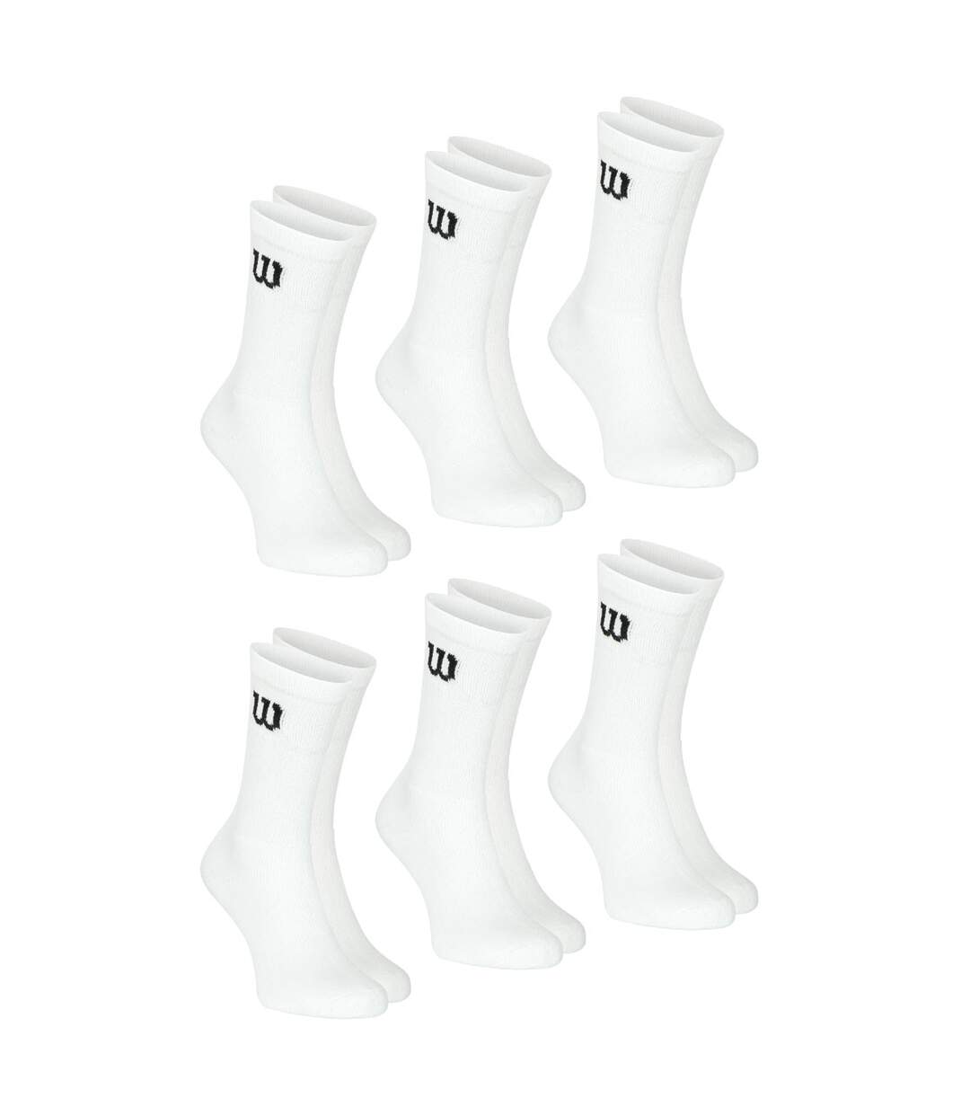 Lot de 6 chaussettes hautes homme Sport Wilson-2