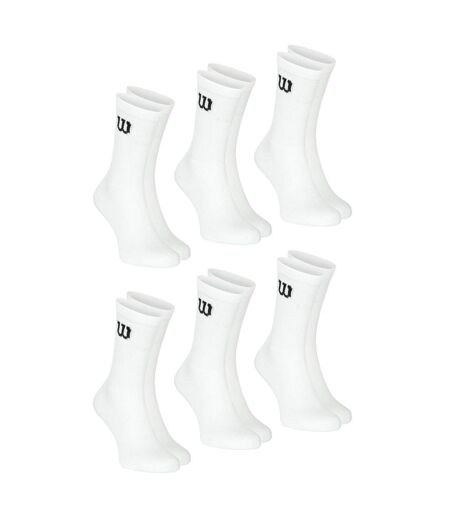 Lot de 6 chaussettes hautes homme Sport Wilson