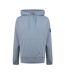 Sweat À Capuche Motif/style Monogramme Homme Gris Foncé Calvin Klein-1