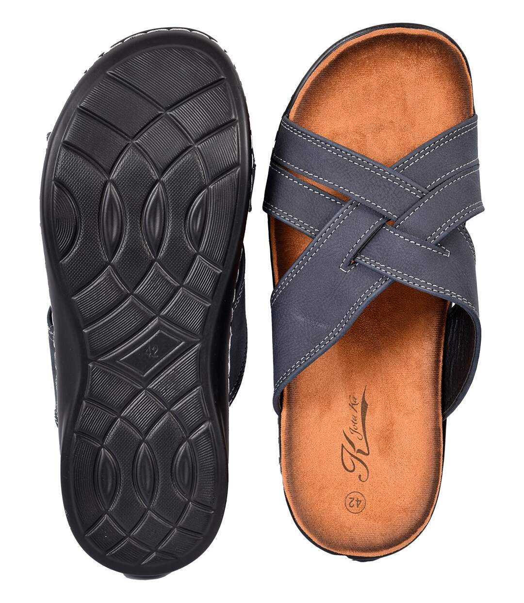 Sandales PREMIUM ouvertes SU2573 NAVY