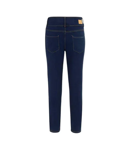 Womens/ladies Cotton Jeans Navy Firetrap