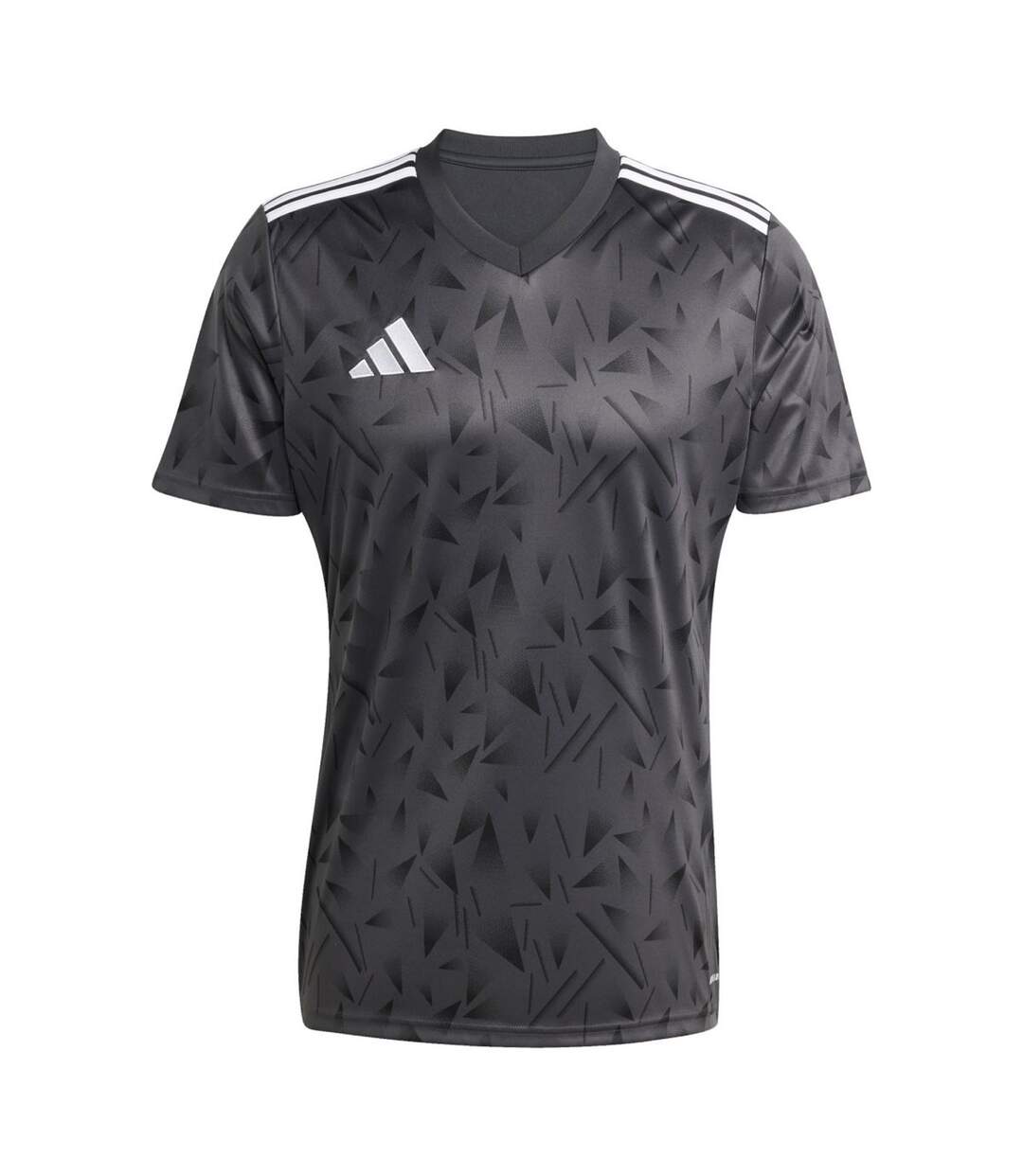 T-shirt Style Motif Géométrique Team Icon Homme Gris Foncé Adidas-2