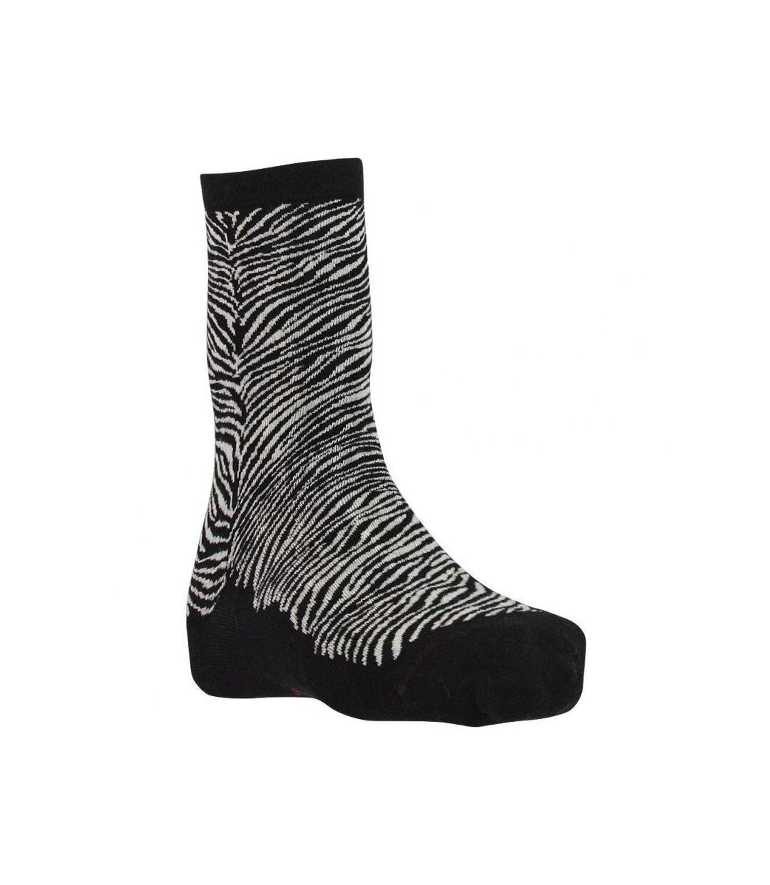 LABONAL Chaussettes Femme Viscose ZEBRE Noir-1