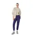 Pantalon De Jogging F0946 Femme Bleu Marine 4F-1