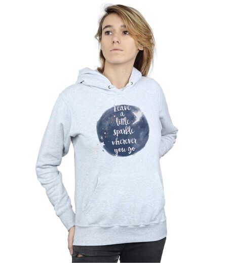 Disney - Sweat à capuche TINKER BELL A LITTLE SPARKLE - Femme (Gris chiné) - UTBI14942