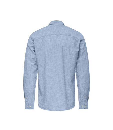 Chemise bleu homme only & sons cantley - l