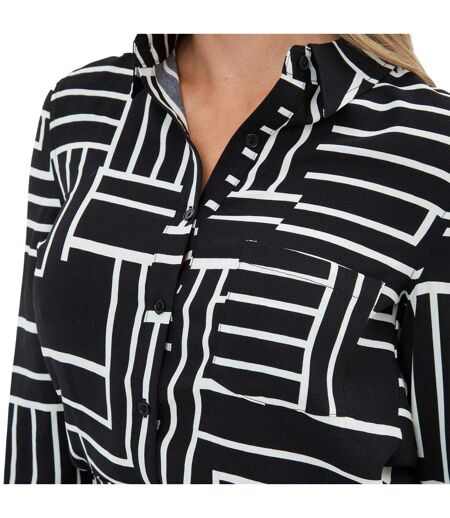 Ensemble Coordonné Manches Longues Motif/style Imprimé Graphique Femme Monochrome I Saw It First