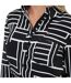 Ensemble Coordonné Manches Longues Motif/style Imprimé Graphique Femme Monochrome I Saw It First-4