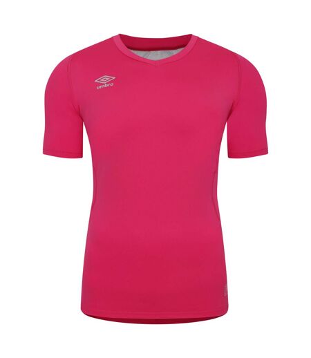 Unisex Adult Elite V Neck Base Layer Top Beetroot Purple Umbro