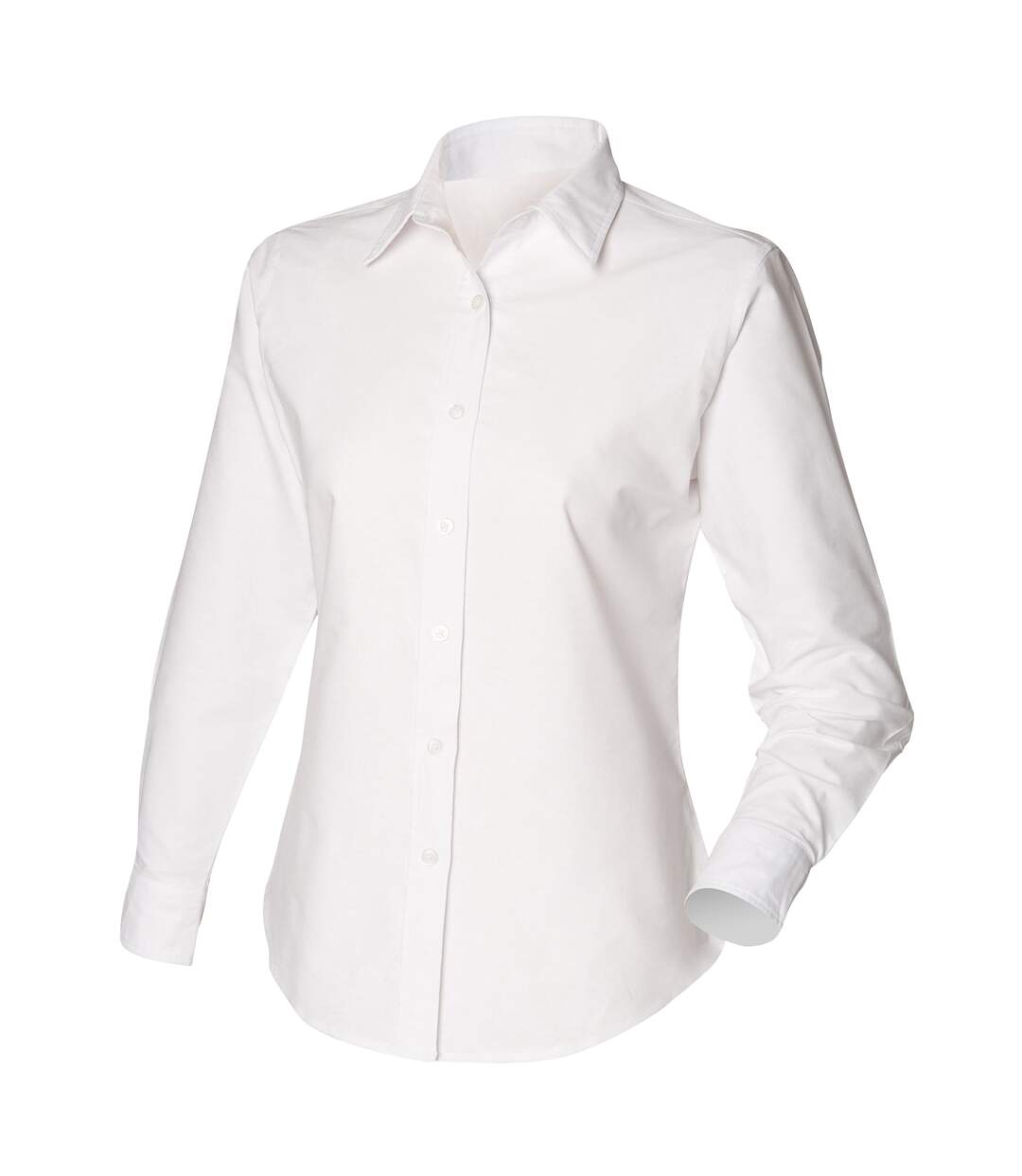 Chemise à manches longues femme blanc Henbury-1